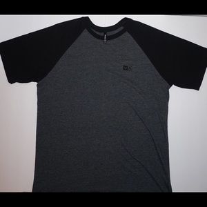 RVCA VA Logo Graphic Black T Shirt